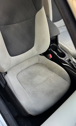 Front Seat before detailing