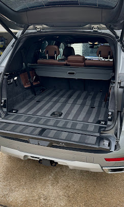 SUV trunk deep cleaned